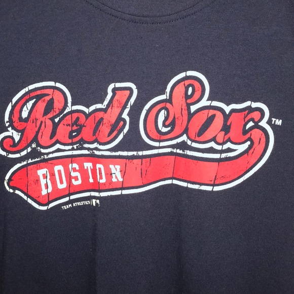 Red Sox short sleeve T-shirt size large 12/14 - Picture 2 of 3